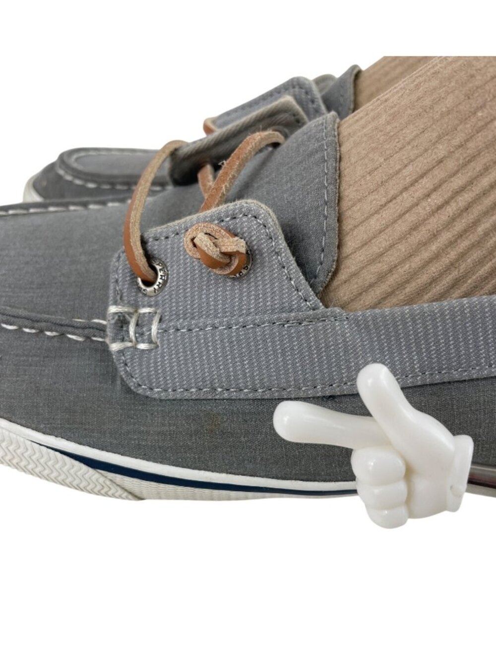 Sperry Shoes Women's Size 9.5 Gray Top Sider Lounge Away Loafer - Picture 7 of 12